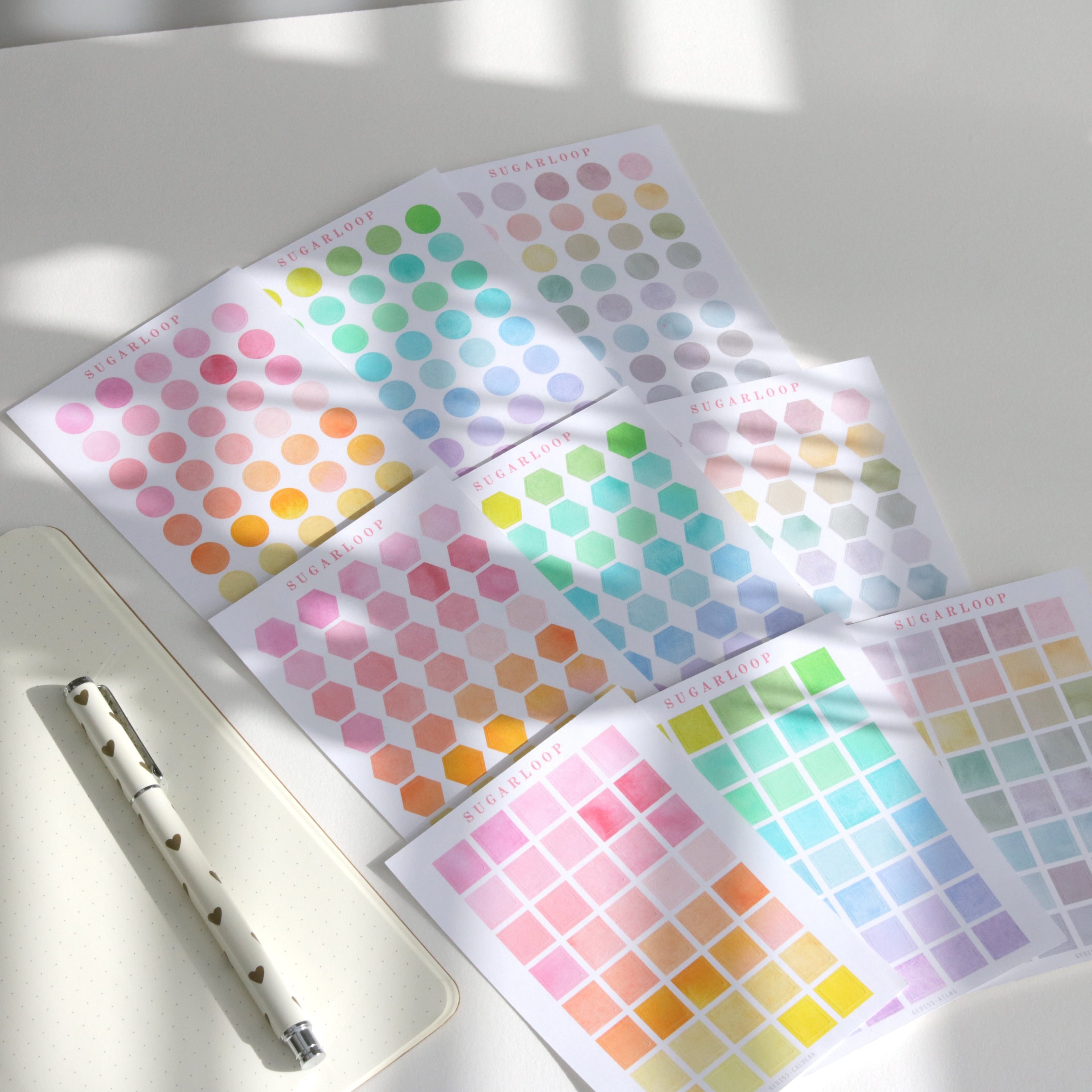 Sticker Shapes in Action