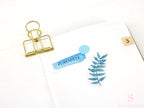 Watercolor Appointment Stickers Quarter Box Label Bujo Planner Stickers:0.5in (12 mm) Tall