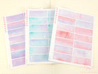 Moon & Stars Quarter Box Planner Stickers, 0.5 in