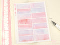 Moon & Stars Quarter Box Planner Stickers, 0.5 in
