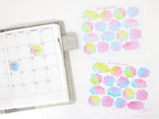 Watercolor Appointment Cloud Bujo Planner Stickers