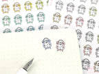 Time Alarm Clock Bujo & Planner Stickers
