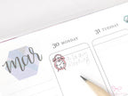 Time Alarm Clock Bujo & Planner Stickers