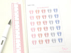 Baby Footprint Planner Stickers: Milestone  Pedicure  Physio
