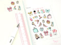 Beauty Makeup Bujo Journal Planner Stickers