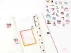 Beauty Makeup Bujo Journal Planner Stickers