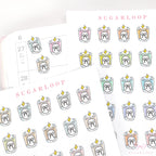 Candle Doodle Icons Planner & Journal Stickers