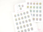 Candle Doodle Icons Planner & Journal Stickers