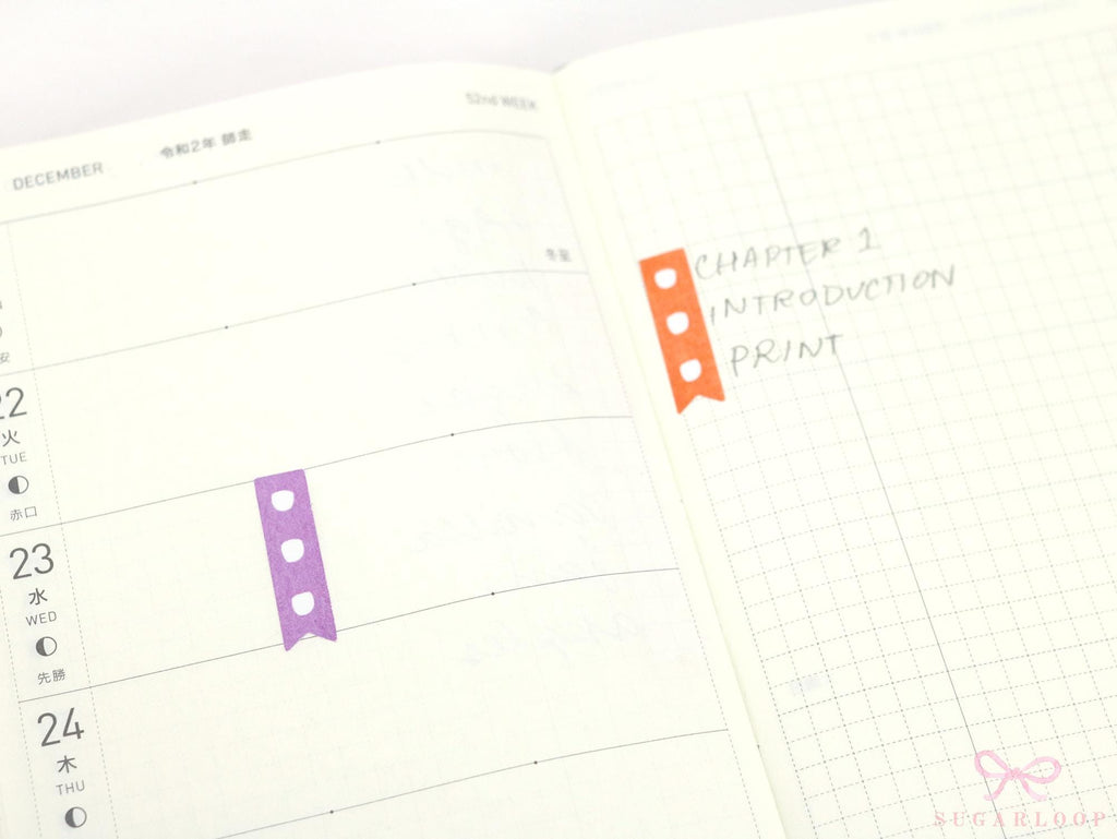 Watercolor Checklist Strips Planner & Journal Stickers: 3 Checkboxes