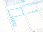 Pastel Heart Checklist Strip Stickers for Planners & Journals