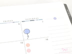 Cute Balloon Doodle Reminder Stickers for Planners