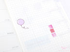 Cute Pastel Balloon Doodles Reminder Stickers