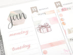 Gift Birthday Celebration Stickers for Planners & Bujo Journals