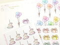 Bundle of Balloons  Cake & Gifts Planner and Journal Stickers: Deco Sheets