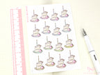 Bundle of Balloons  Cake & Gifts Planner and Journal Stickers: Deco Sheets