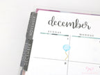 Cute Watercolor Balloons Reminder Stickers
