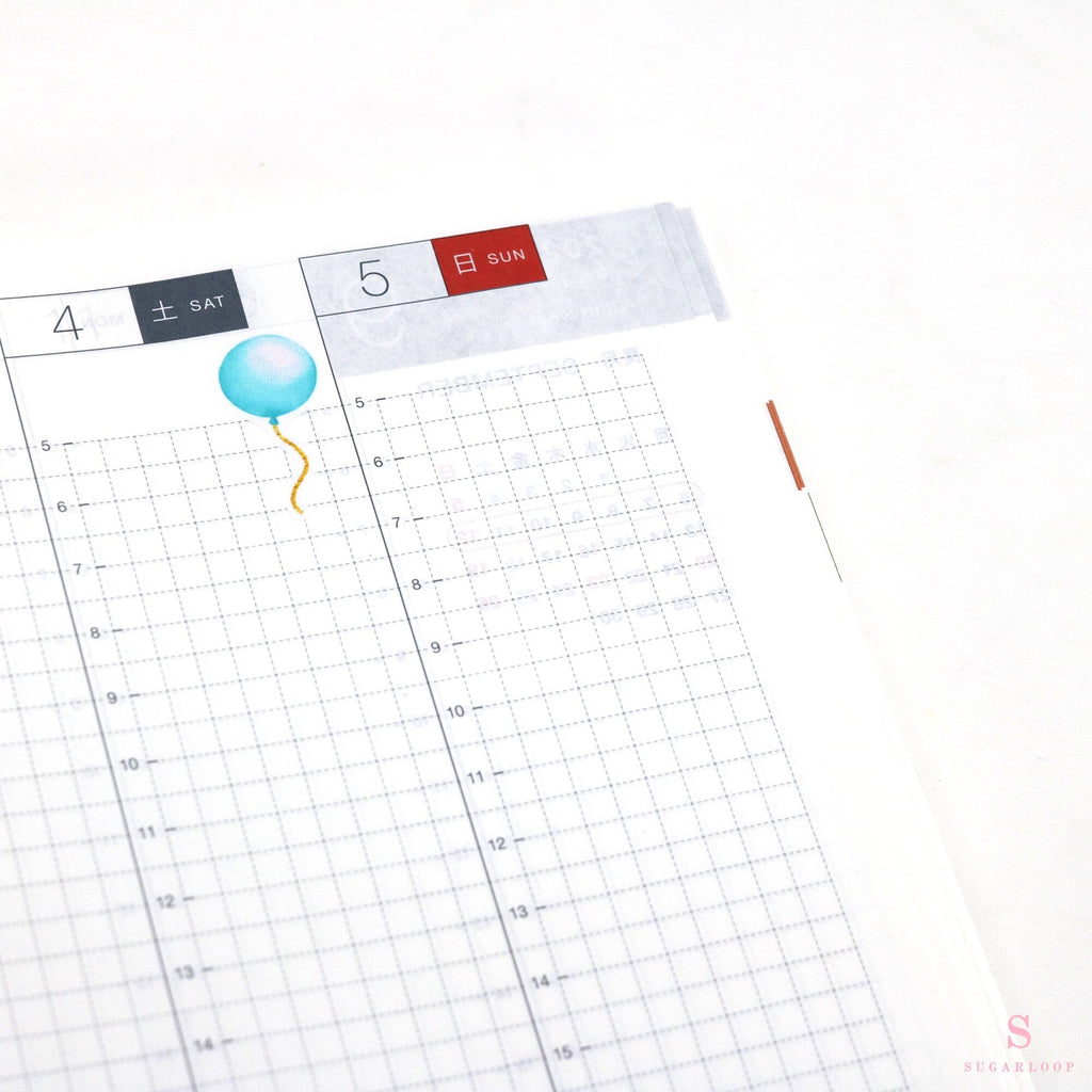 Cute Balloon Planner and Journal Stickers: Faux Glittery Strings