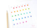 Date Flag Planner Stickers