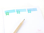 Date Flag Planner Stickers