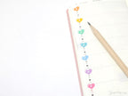 Kawaii Cute Heart Date Stickers for Planners and Bujo