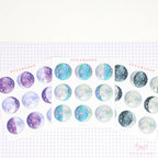Moon Lunar Cycle Phases Planner & Journal Stickers