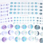 Moon Lunar Cycle Phases Planner & Journal Stickers