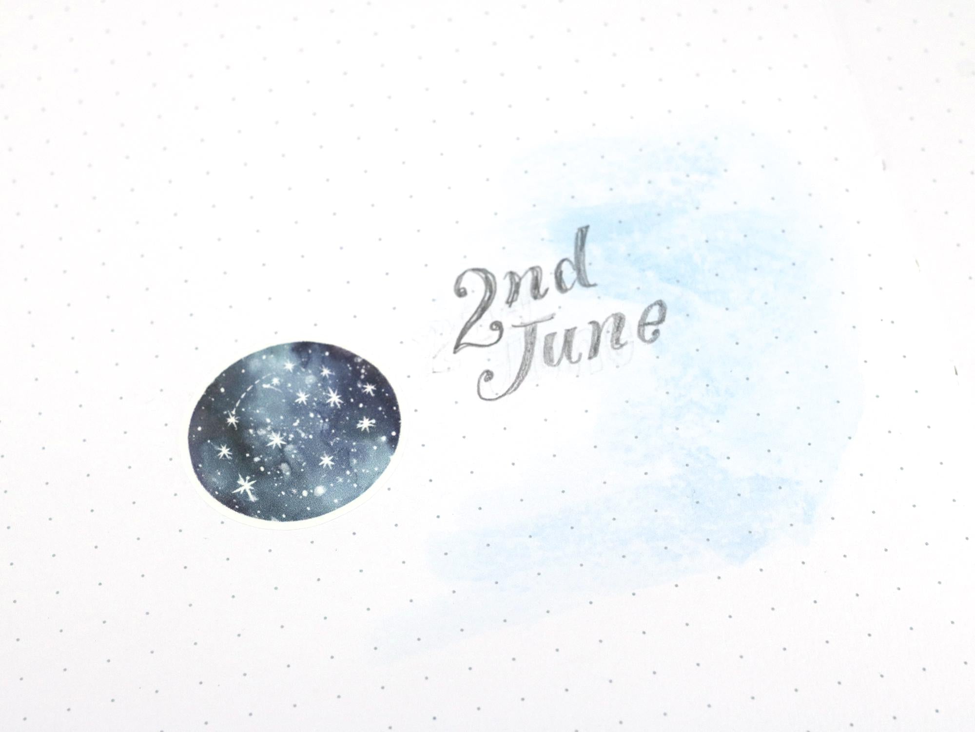 Moon Lunar Cycle Phases Planner & Journal Stickers