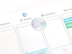 Moon Lunar Cycle Phases Planner & Journal Stickers