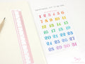Multicolor Handlettered Date Bujo Planner Stickers