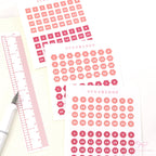 One Year Bundle or Individual Sheets of Dates