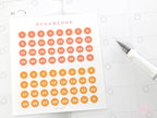 One Year Bundle or Individual Sheets of Dates
