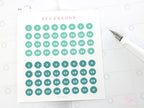 One Year Bundle or Individual Sheets of Dates