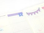 Watercolor 1-52 Weeks Planner & Bujo Flags