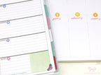 Cute Kawaii Colorful Rainbow Date Number Stickers