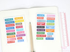 Australian Public Holidays Seasonal Planner & Journal Stickers