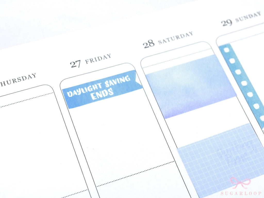 Canadian Public Holiday and Seasonal Planner Stickers & Journal Stickers