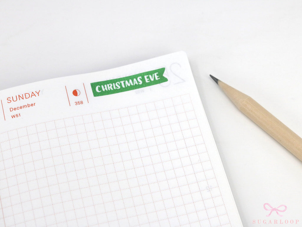 UK Bank Holiday & Seasonal Planner Stickers