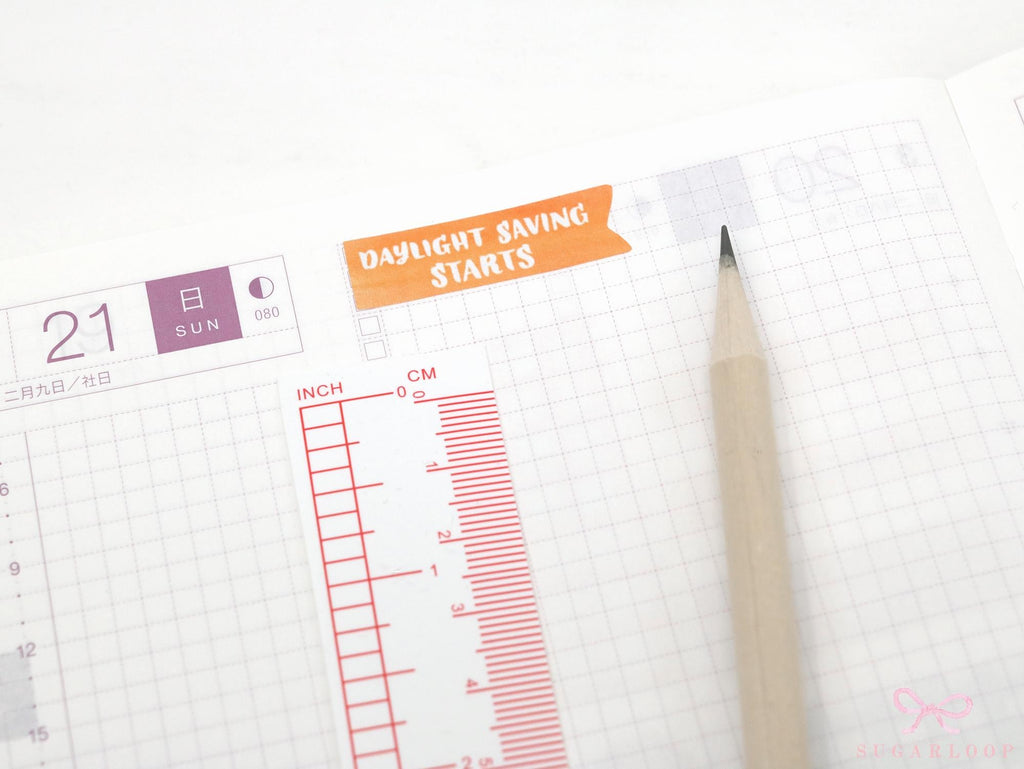 UK Bank Holiday & Seasonal Planner Stickers