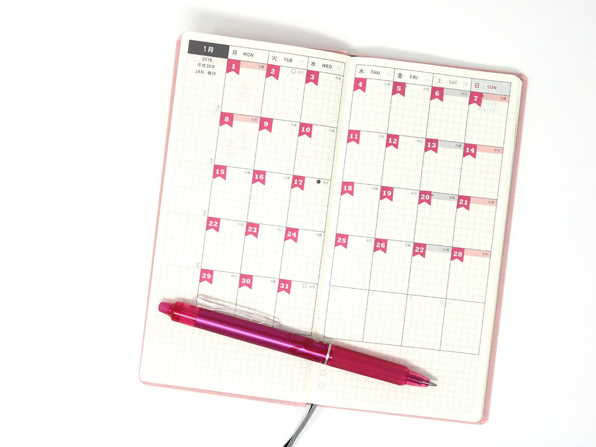 Mini Date Flag Planner and Journal Stickers: Bundle Available  Re-date  Undated  Journaling  Hobo