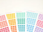 Mini Date Flag Planner and Journal Stickers: Bundle Available  Re-date  Undated  Journaling  Hobo