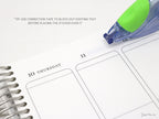 Days of The Week Flag Journal & Planner Stickers: 1 inch (24 mm)