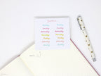 Days of The Week Script Bujo Planner Stickers: 1in (25 mm) 1.5in (38 mm) 1.75in (45 mm) wide