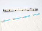 Days of The Week Flag Planners Sticker Bundle: 1 inch (24 mm)