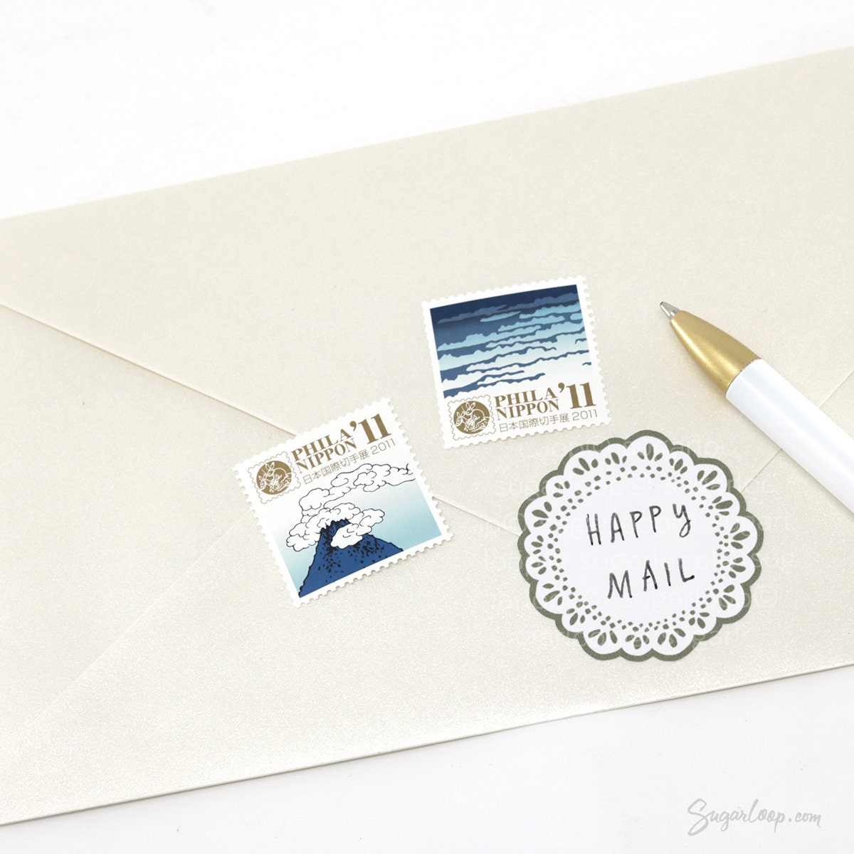 Round Planner and Journal Stickers: Doily Style