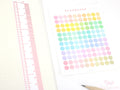 Mini Dots Round Circle Pastel Bujo Planner Stickers: 0.25” (6 mm)