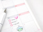 Mini Love Heart Dots Bujo Planner Stickers: 0.25” (6 mm)