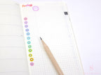 Mini Star Dots Bujo Planner Stickers: 0.25”(6 mm)