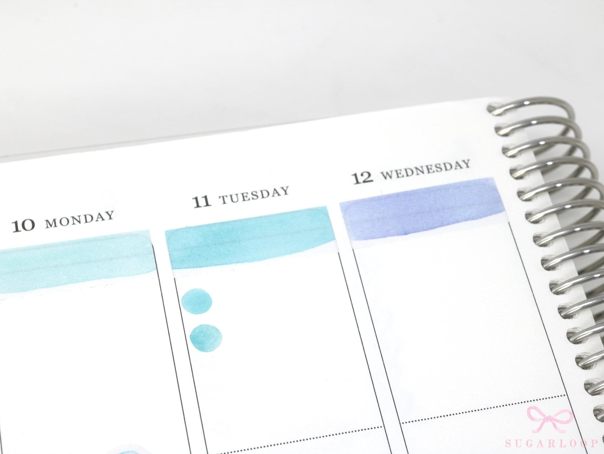 Mini Watercolor Dots Stickers for Planners & Journals: 0.25” (6 mm)
