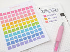 Mini Square Dot Stickes for Planners, Bujo & Journals: 0.25” (6 mm)