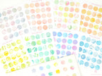 Dot Bujo Planner Stickers: 0.5 inch (12 mm)